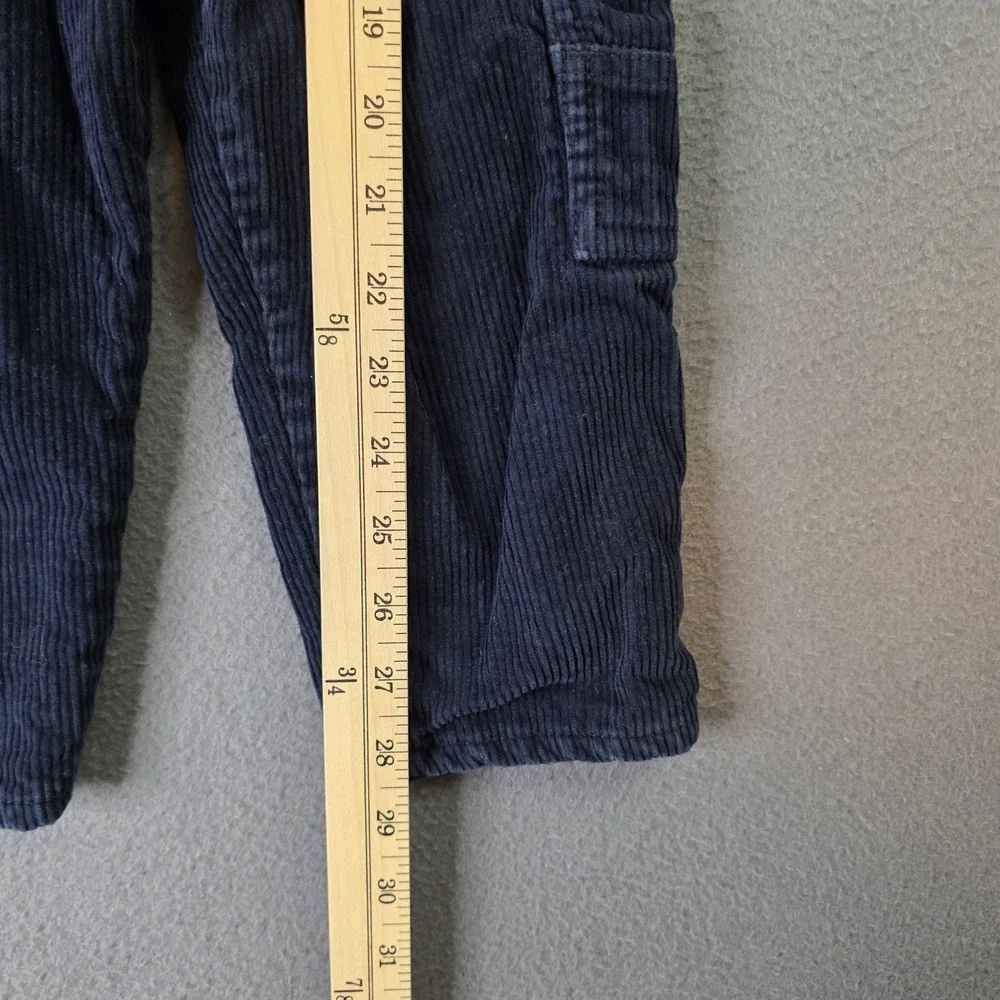 OshKosh B'gosh Toddler Boys Navy Blue Corduroy Overalls 2T 2A Vestbak